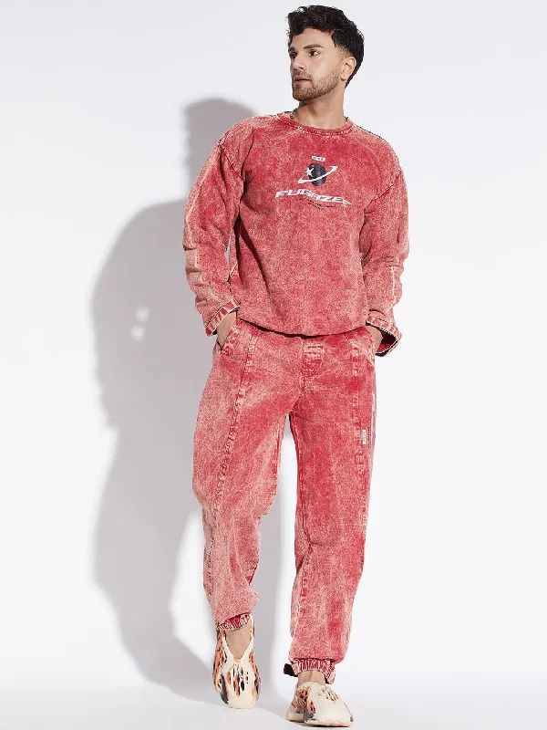 Overalls in a neon color for a bold statementAmber Acid Washed Oversized Sweatshirt and Trackpants Combo Tracksuit Overalls in a neon color for a bold statementAmber Acid Washed Oversized Sweatshirt and Trackpants Combo Tracksuit
