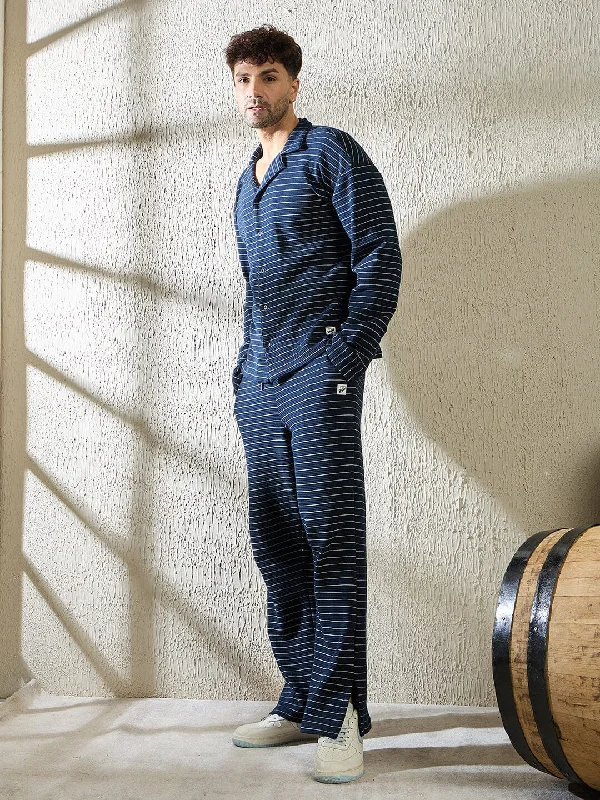 Overalls for photographers with extra pocketsNavy Pinstriped Cuban Shirt and Boot Cut Trackpants Clothing Set Overalls for photographers with extra pocketsNavy Pinstriped Cuban Shirt and Boot Cut Trackpants Clothing Set