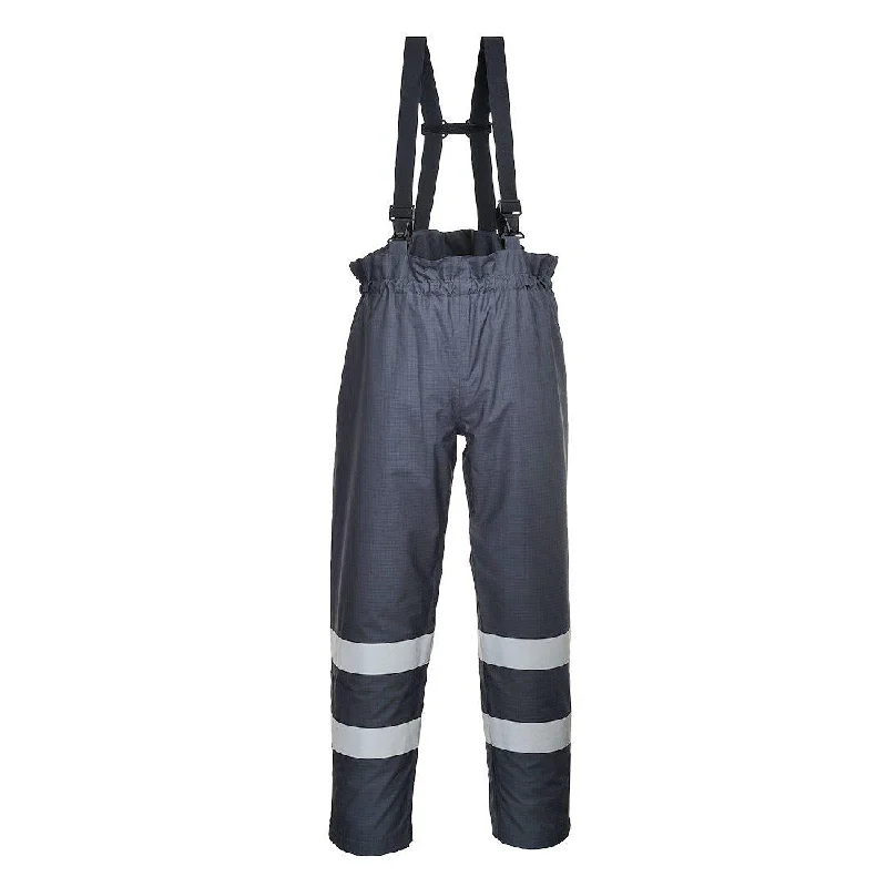 Plus - size overalls for a comfortable fit​Portwest S771 - Bizflame Rain FR Pants