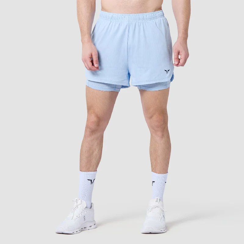 Men's high - waisted swim shorts with UPF protection for beach vacationsCore Mesh 2-In-1 5" Shorts 2.0 - Skyway Men's high - waisted swim shorts with UPF protection for beach vacationsCore Mesh 2-In-1 5" Shorts 2.0 - Skyway