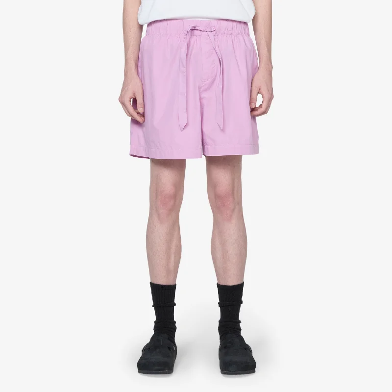 Men's side - stripe track shorts for a sporty running lookCotton Poplin Pyjama Shorts Purple Pink Men's side - stripe track shorts for a sporty running lookCotton Poplin Pyjama Shorts Purple Pink