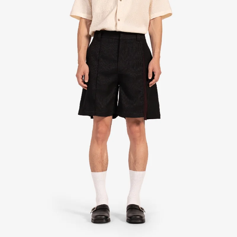 Men's adjustable - length convertible shorts for versatile useEp.3 Synopsis 01 Shorts Black Men's adjustable - length convertible shorts for versatile useEp.3 Synopsis 01 Shorts Black