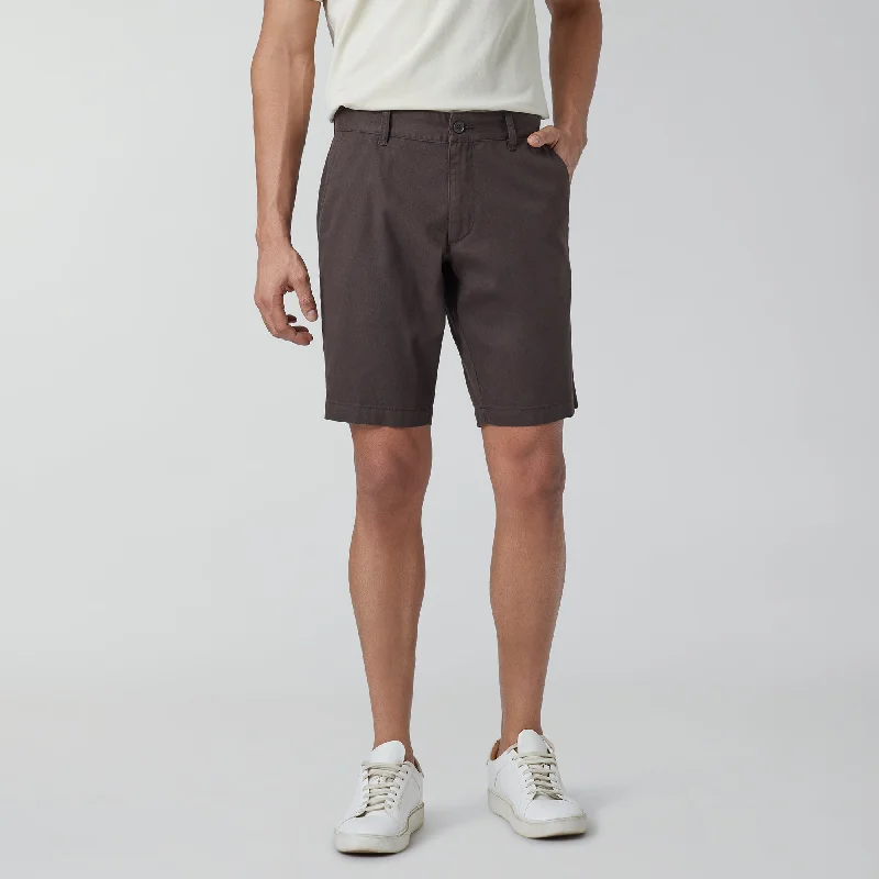 Men's high - waisted swim shorts with UPF protection for beach vacationsElement Cotton Chinos Shorts For Men Malt Brown Men's high - waisted swim shorts with UPF protection for beach vacationsElement Cotton Chinos Shorts For Men Malt Brown
