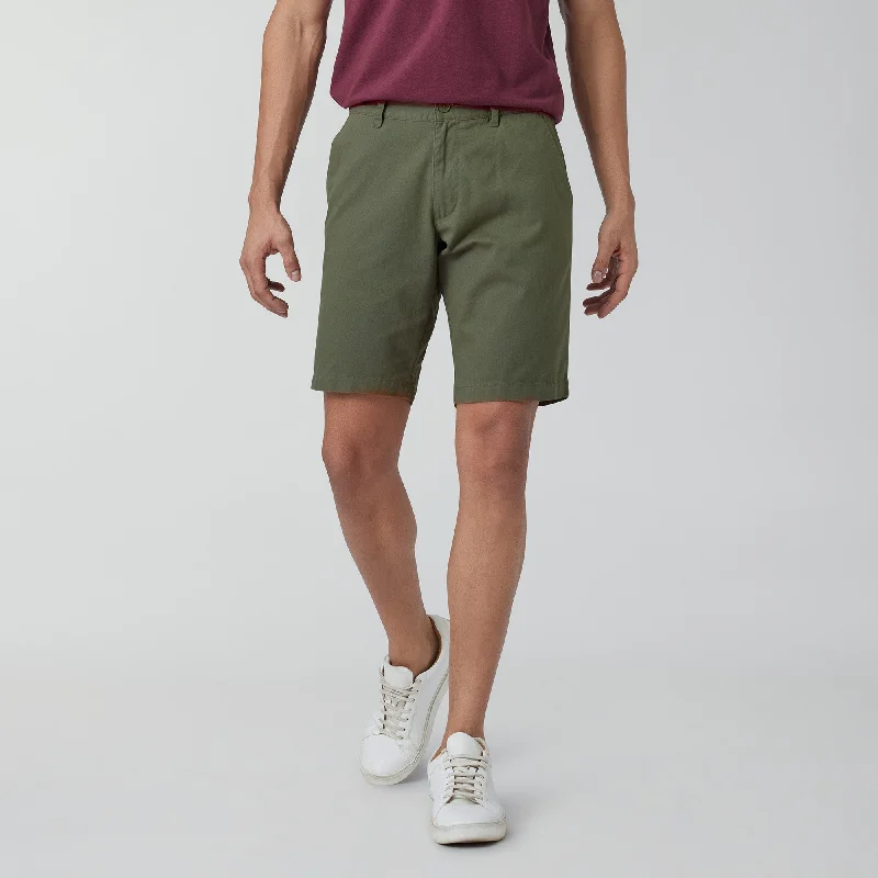 Men's moisture - wicking performance shorts for sweaty outdoor activitiesElement Cotton Chinos Shorts For Men Olive Green Men's moisture - wicking performance shorts for sweaty outdoor activitiesElement Cotton Chinos Shorts For Men Olive Green