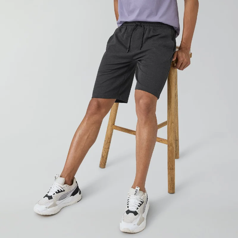 Men's breathable cotton athletic shorts for intense workoutsNova Cotton Rich Shorts Graphite Grey Men's breathable cotton athletic shorts for intense workoutsNova Cotton Rich Shorts Graphite Grey