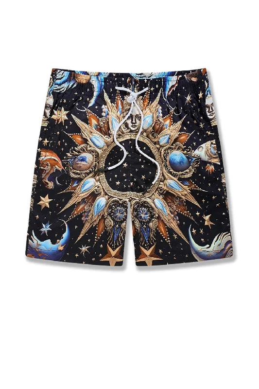 Men's flat - front chino shorts for semi - formal summer eventsRetro - Ibiza Lounge Shorts (Celestial) Men's flat - front chino shorts for semi - formal summer eventsRetro - Ibiza Lounge Shorts (Celestial)