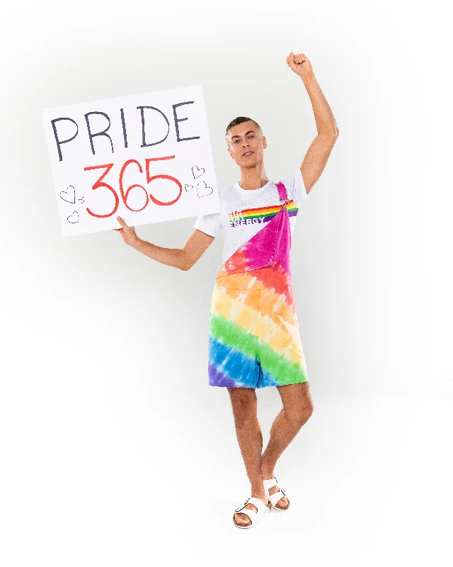 Men's drawstring casual linen shorts for a laid - back summer lookSwovie Shorts - Rainbow Stripe Tie Dye Men's drawstring casual linen shorts for a laid - back summer lookSwovie Shorts - Rainbow Stripe Tie Dye