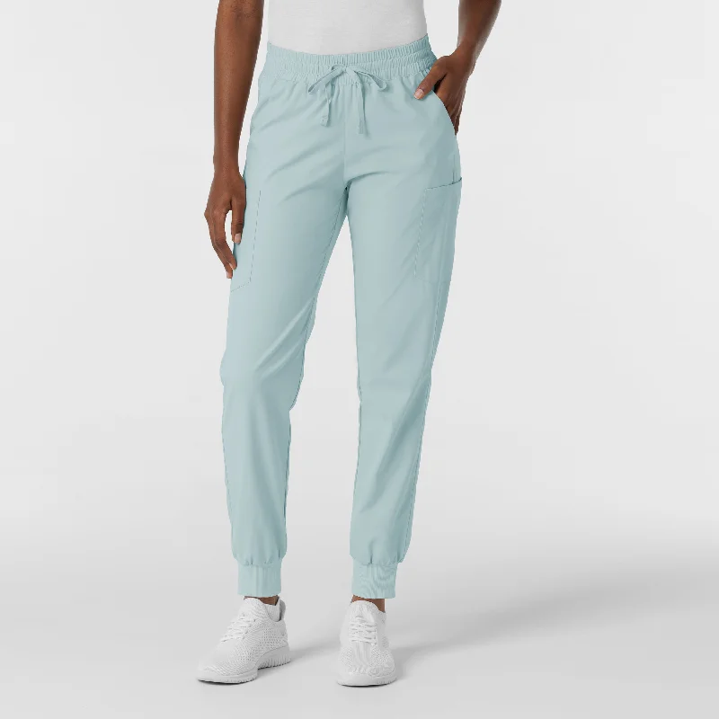 Boundless Women's Jogger Scrub Pant - Sky Blue