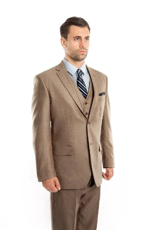 Men's Tailored Fit Checkered Casual Shirts in Multicolor for a Smart - Casual EnsembleTAZIO COLLECTION-DARK TAN TEXTURED 3 PIECE SUIT Men's Tailored Fit Checkered Casual Shirts in Multicolor for a Smart - Casual EnsembleTAZIO COLLECTION-DARK TAN TEXTURED 3 PIECE SUIT