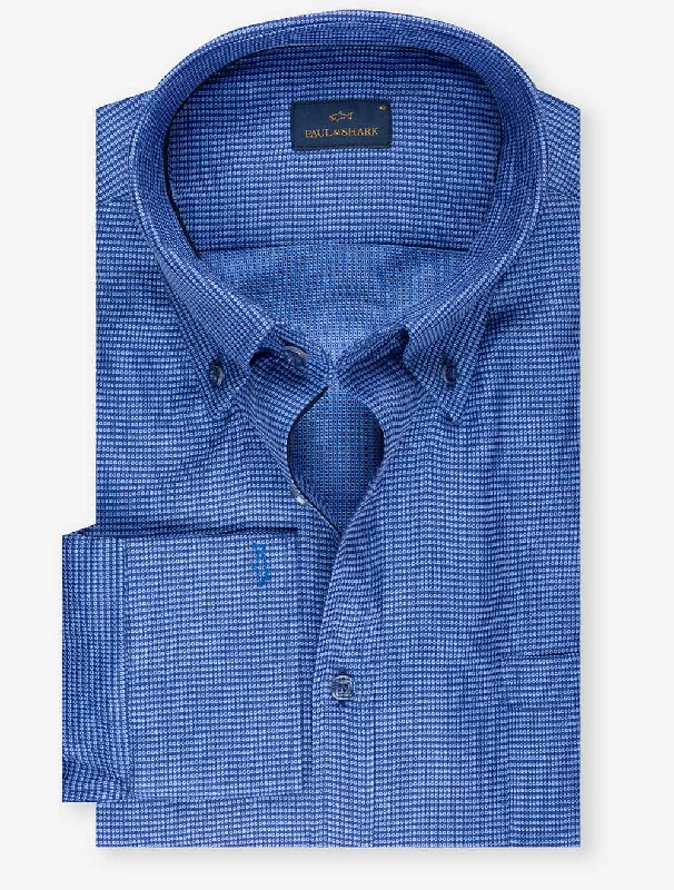 Men's Embroidered Detail Casual Shirts in Beige for a Touch of EleganceCotton Satin Shirt Blue Men's Embroidered Detail Casual Shirts in Beige for a Touch of EleganceCotton Satin Shirt Blue
