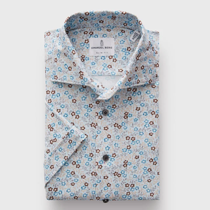 Men's Moisture - Wicking Performance Fabric Casual Shirts for Outdoor ActivitiesPremium Quality Jersey Knit Short Sleeve Shirt SF18591 Blue Men's Moisture - Wicking Performance Fabric Casual Shirts for Outdoor ActivitiesPremium Quality Jersey Knit Short Sleeve Shirt SF18591 Blue