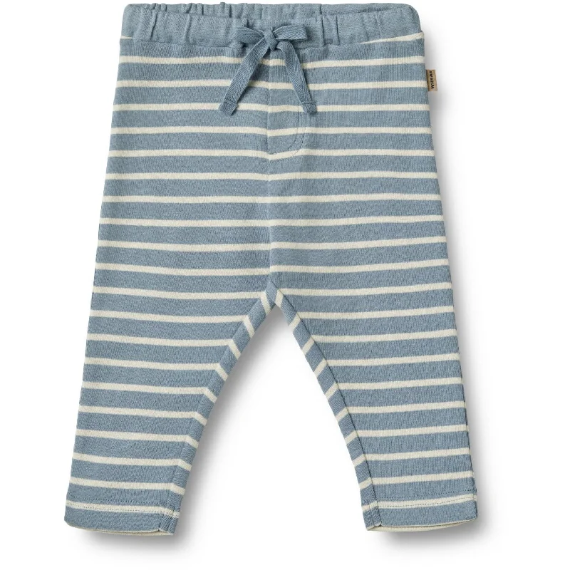 Wheat Ashley Blue Stripe Jersey Pants Manfred