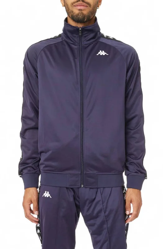 Down - filled men jackets in bright colors for winter fashion222 Banda Anniston Track Jacket In Navy/black Down - filled men jackets in bright colors for winter fashion222 Banda Anniston Track Jacket In Navy/black