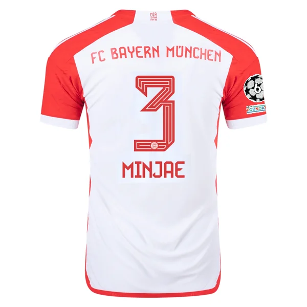Men's Throwback Tennis Jerseys Inspired by Iconic Matches and Playersadidas Bayern Munich Authentic Kim Min-jae Home Jersey w/ Champions League Patches 23/24 (White/Red) Men's Throwback Tennis Jerseys Inspired by Iconic Matches and Playersadidas Bayern Munich Authentic Kim Min-jae Home Jersey w/ Champions League Patches 23/24 (White/Red)