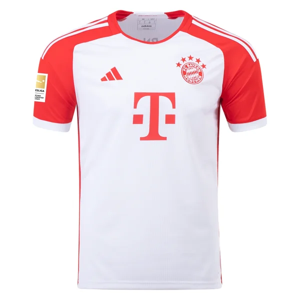 Men's Moisture - Wicking Golf Jerseys with UV Protection for Comfortable Rounds on the Courseadidas Bayern Munich Home Jersey 23/24 w/ Bundesliga Champion Patch (White/Red) Men's Moisture - Wicking Golf Jerseys with UV Protection for Comfortable Rounds on the Courseadidas Bayern Munich Home Jersey 23/24 w/ Bundesliga Champion Patch (White/Red)