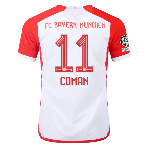 Men's Basketball Jerseys in Sleeveless Design for Enhanced Mobility on the Courtadidas Bayern Munich Kingsley Coman Home Jersey 23/24 w/ Champions League Patches (White/Red) Men's Basketball Jerseys in Sleeveless Design for Enhanced Mobility on the Courtadidas Bayern Munich Kingsley Coman Home Jersey 23/24 w/ Champions League Patches (White/Red)