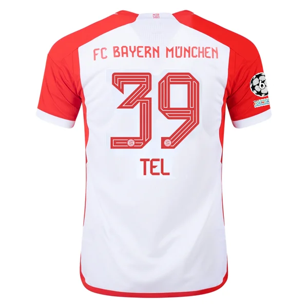 Men's Basketball Jerseys in Sleeveless Design for Enhanced Mobility on the Courtadidas Bayern Munich Mathys Tel Home Jersey 23/24 w/ Champions League Patches (White/Red) Men's Basketball Jerseys in Sleeveless Design for Enhanced Mobility on the Courtadidas Bayern Munich Mathys Tel Home Jersey 23/24 w/ Champions League Patches (White/Red)