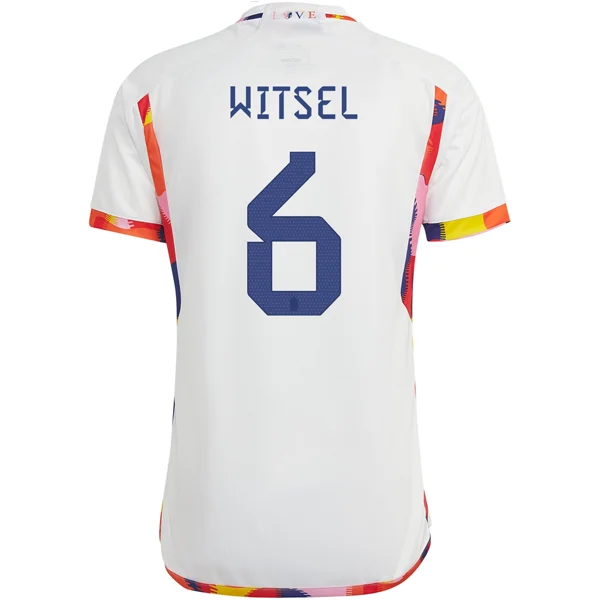Men's Moisture - Wicking Golf Jerseys with UV Protection for Comfortable Rounds on the Courseadidas Belgium Axel Witsel Away Jersey 22/23 (White/Multi)