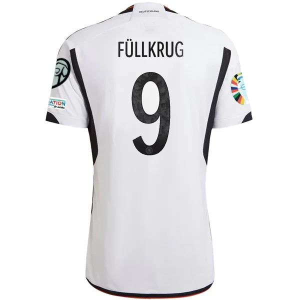 Men's Basketball Jerseys with Signature Player Logos for a Fan - Favorite Lookadidas Germany Fullkurg Home Jersey w/ Euro Qualifying Patches 22/23 (White/Black) Men's Basketball Jerseys with Signature Player Logos for a Fan - Favorite Lookadidas Germany Fullkurg Home Jersey w/ Euro Qualifying Patches 22/23 (White/Black)