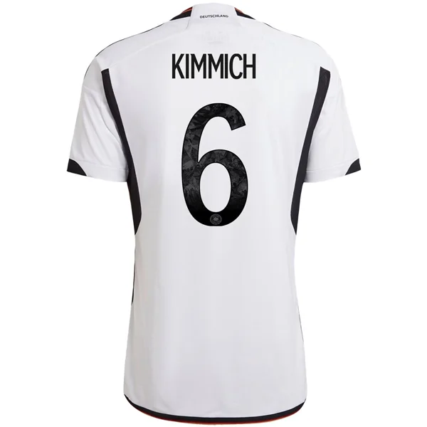 Men's Football Jerseys with Embroidered Club Badges for a Premium and Authentic Appealadidas Germany Joshua Kimmich Home Jersey 22/23 (White/Black) Men's Football Jerseys with Embroidered Club Badges for a Premium and Authentic Appealadidas Germany Joshua Kimmich Home Jersey 22/23 (White/Black)