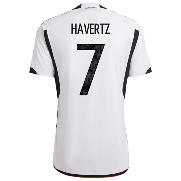 Men's Breathable Polyester Running Jerseys in Bright Neon Colors for High - Visibility Workoutsadidas Germany Kai Havertz Home Jersey 22/23 (White/Black) Men's Breathable Polyester Running Jerseys in Bright Neon Colors for High - Visibility Workoutsadidas Germany Kai Havertz Home Jersey 22/23 (White/Black)