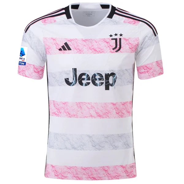 Men's Authentic Soccer Jerseys of National Teams for International Football Eventsadidas Juventus Authentic Away Jersey w/ Serie A Patch 23/24 (White) Men's Authentic Soccer Jerseys of National Teams for International Football Eventsadidas Juventus Authentic Away Jersey w/ Serie A Patch 23/24 (White)