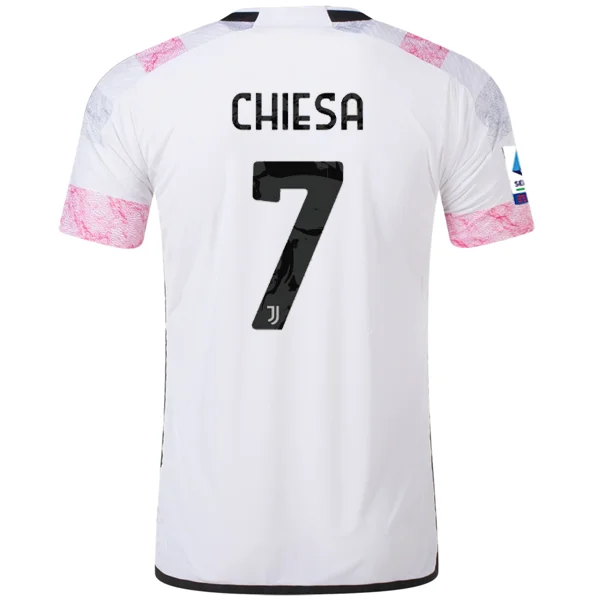 Men's Retro Soccer Jerseys of Famous Clubs from the 90s for Nostalgic Football Enthusiastsadidas Juventus Authentic Federico Chiesa Away Jersey w/ Serie A Patch 23/24 (White) Men's Retro Soccer Jerseys of Famous Clubs from the 90s for Nostalgic Football Enthusiastsadidas Juventus Authentic Federico Chiesa Away Jersey w/ Serie A Patch 23/24 (White)