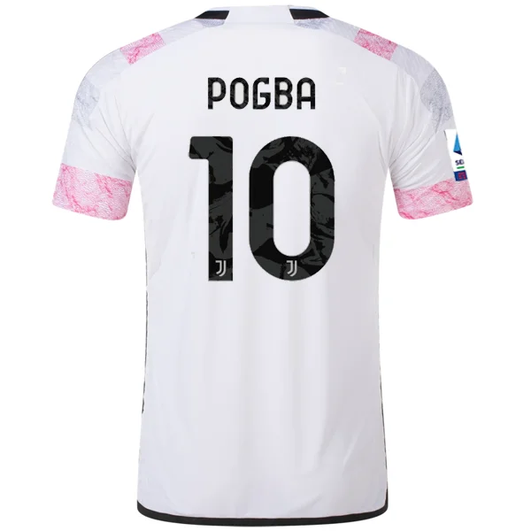 Men's Vintage American Football Jerseys of Legendary Teams for Collectors and Fansadidas Juventus Authentic Paul Pogba Away Jersey w/ Serie A Patch 23/24 (White) Men's Vintage American Football Jerseys of Legendary Teams for Collectors and Fansadidas Juventus Authentic Paul Pogba Away Jersey w/ Serie A Patch 23/24 (White)
