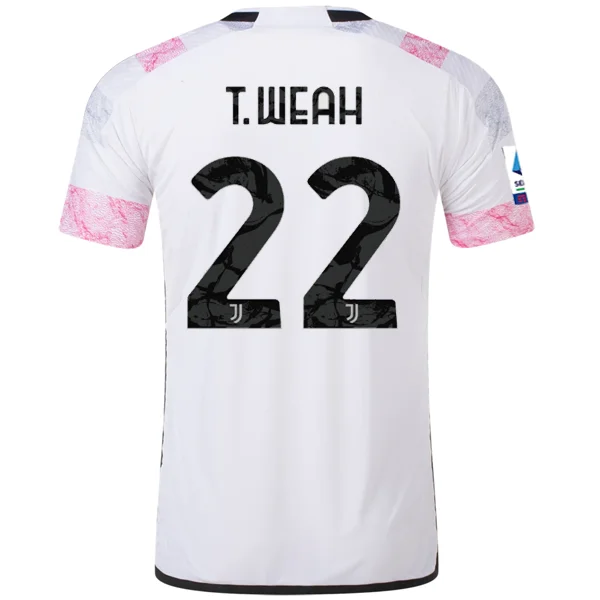 Men's Custom - Embroidered Volleyball Jerseys for Team Uniforms or Personalized Gearadidas Juventus Authentic Timothy Weah Away Jersey w/ Serie A Patch 23/24 (White) Men's Custom - Embroidered Volleyball Jerseys for Team Uniforms or Personalized Gearadidas Juventus Authentic Timothy Weah Away Jersey w/ Serie A Patch 23/24 (White)