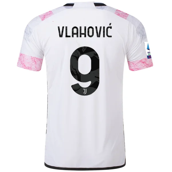 Men's Replica Hockey Jerseys of Star Players for Devoted Ice Hockey Supportersadidas Juventus Authentic Vlahovic Away Jersey w/ Serie A Patch 23/24 (White) Men's Replica Hockey Jerseys of Star Players for Devoted Ice Hockey Supportersadidas Juventus Authentic Vlahovic Away Jersey w/ Serie A Patch 23/24 (White)