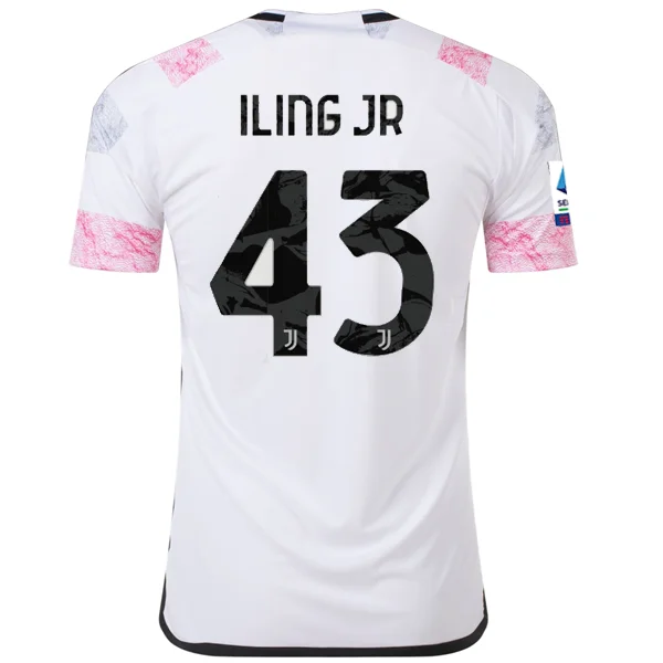 Men's Replica Hockey Jerseys of Star Players for Devoted Ice Hockey Supportersadidas Juventus Iling Jr. Away Jersey w/ Serie A 23/24 (White) Men's Replica Hockey Jerseys of Star Players for Devoted Ice Hockey Supportersadidas Juventus Iling Jr. Away Jersey w/ Serie A 23/24 (White)