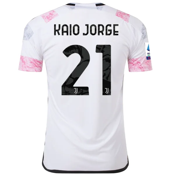 Men's Moisture - Wicking Lacrosse Jerseys with Mesh Panels for Optimal Performance on the Fieldadidas Juventus Kaio Jorge Away Jersey w/ Serie A 23/24 (White) Men's Moisture - Wicking Lacrosse Jerseys with Mesh Panels for Optimal Performance on the Fieldadidas Juventus Kaio Jorge Away Jersey w/ Serie A 23/24 (White)