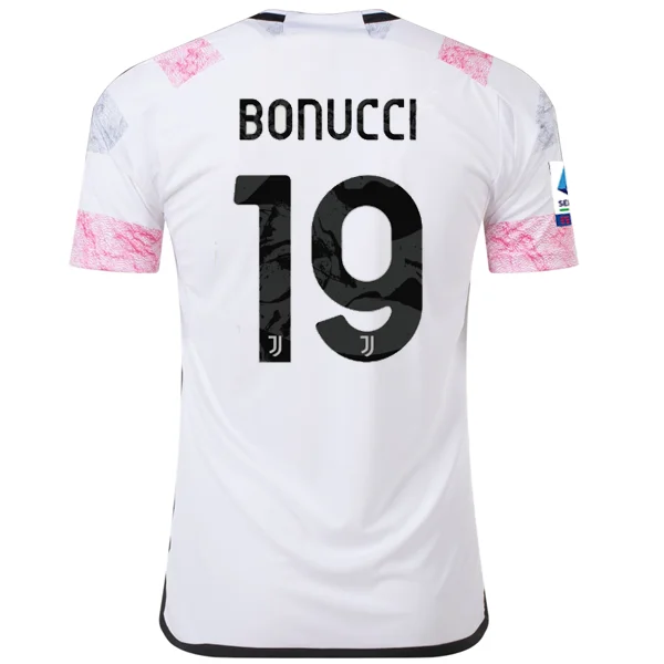 Men's Breathable Polyester Running Jerseys in Bright Neon Colors for High - Visibility Workoutsadidas Juventus Leonardo Bonucci Away Jersey w/ Serie A 23/24 (White) Men's Breathable Polyester Running Jerseys in Bright Neon Colors for High - Visibility Workoutsadidas Juventus Leonardo Bonucci Away Jersey w/ Serie A 23/24 (White)