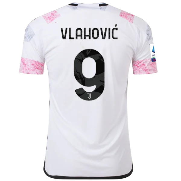 Men's Custom - Embroidered Volleyball Jerseys for Team Uniforms or Personalized Gearadidas Juventus Vlahovic Away Jersey w/ Serie A 23/24 (White) Men's Custom - Embroidered Volleyball Jerseys for Team Uniforms or Personalized Gearadidas Juventus Vlahovic Away Jersey w/ Serie A 23/24 (White)
