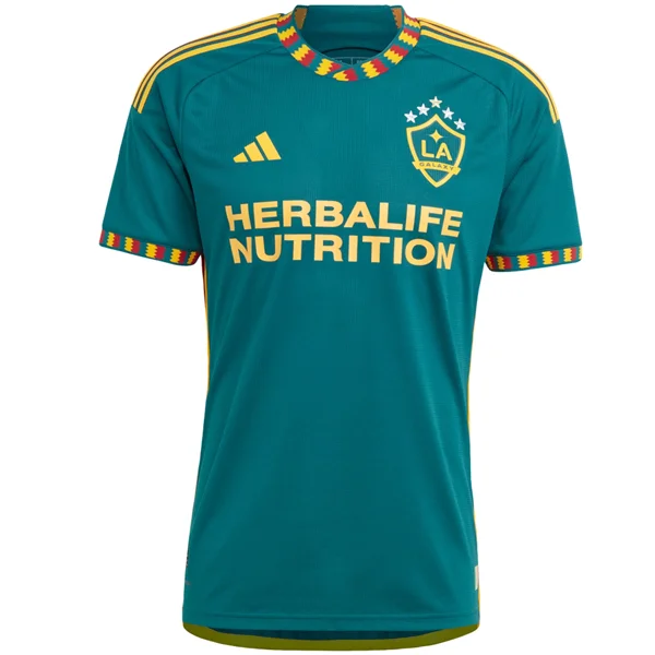 Men's Replica Hockey Jerseys of Star Players for Devoted Ice Hockey Supportersadidas La Galaxy Authentic Away Jersey 23/24 (Green/Yellow) Men's Replica Hockey Jerseys of Star Players for Devoted Ice Hockey Supportersadidas La Galaxy Authentic Away Jersey 23/24 (Green/Yellow)