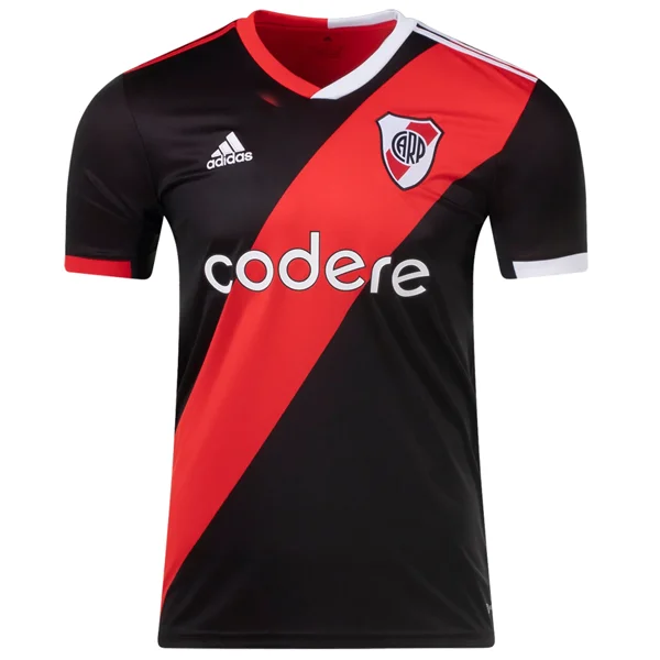 Men's Moisture - Wicking Golf Jerseys with UV Protection for Comfortable Rounds on the Courseadidas River Plate Third Jersey 23/24 (Black/White) Men's Moisture - Wicking Golf Jerseys with UV Protection for Comfortable Rounds on the Courseadidas River Plate Third Jersey 23/24 (Black/White)