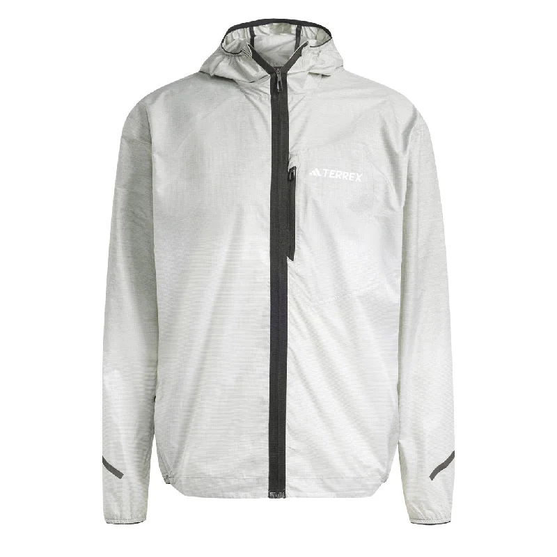 Men jackets with a hidden interior pocket for secure storageAdidas Terrex Xperior Light Windweave Jacket Silver Green Men jackets with a hidden interior pocket for secure storageAdidas Terrex Xperior Light Windweave Jacket Silver Green
