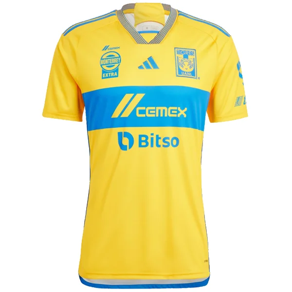 Men's Moisture - Wicking Lacrosse Jerseys with Mesh Panels for Optimal Performance on the Fieldadidas Tigres UANL Home Jersey 23/24 (Team College Gold) Men's Moisture - Wicking Lacrosse Jerseys with Mesh Panels for Optimal Performance on the Fieldadidas Tigres UANL Home Jersey 23/24 (Team College Gold)