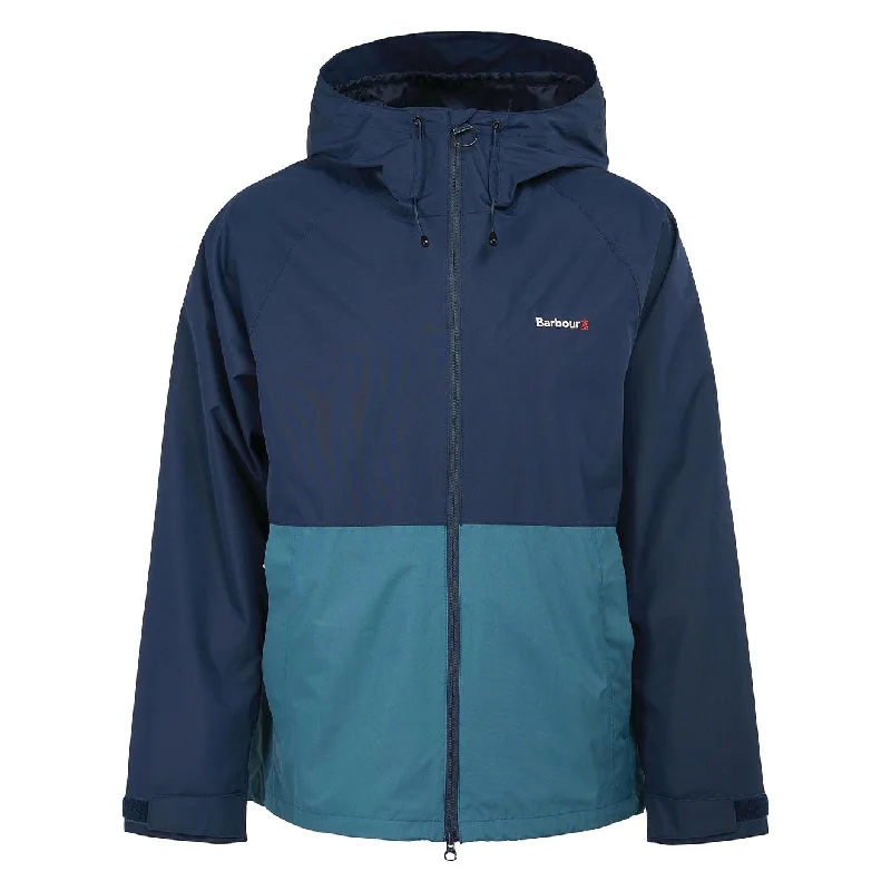Slim - fit leather men jackets with a distressed finish for a rugged lookBarbour Cromar Jacket Navy Slim - fit leather men jackets with a distressed finish for a rugged lookBarbour Cromar Jacket Navy