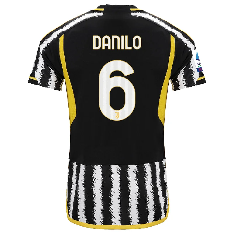 Men's Retro Soccer Jerseys of Famous Clubs from the 90s for Nostalgic Football Enthusiastsadidas Danilo Juventus Home Authentic Jersey 23/24 w/ Serie A Patch (Black/White) Men's Retro Soccer Jerseys of Famous Clubs from the 90s for Nostalgic Football Enthusiastsadidas Danilo Juventus Home Authentic Jersey 23/24 w/ Serie A Patch (Black/White)