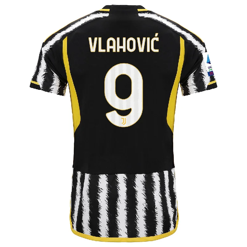 Men's Basketball Jerseys with Signature Player Logos for a Fan - Favorite Lookadidas Vlahovic Juventus Home Jersey w/ Serie A Patch 23/24 (Black/White) Men's Basketball Jerseys with Signature Player Logos for a Fan - Favorite Lookadidas Vlahovic Juventus Home Jersey w/ Serie A Patch 23/24 (Black/White)