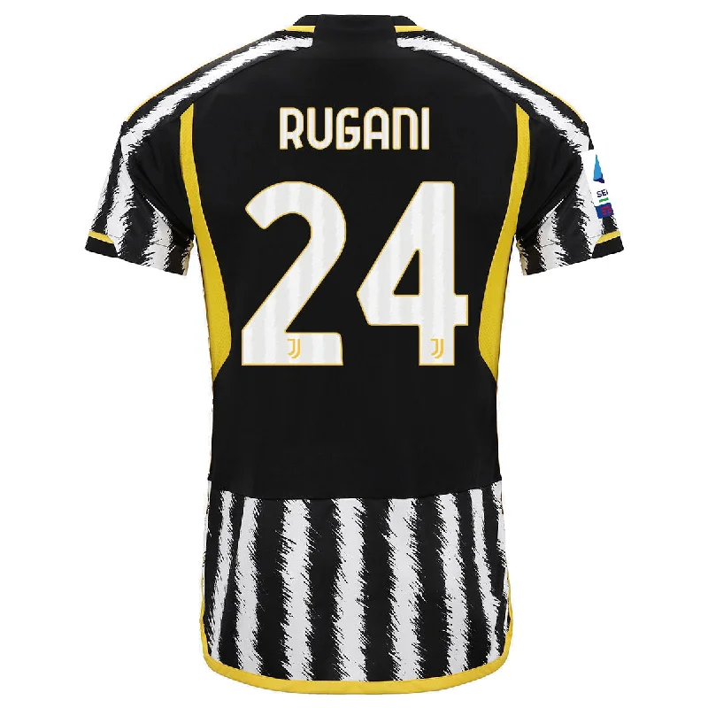 Men's Throwback Tennis Jerseys Inspired by Iconic Matches and Playersadidas Rugani Juventus Home Authentic Jersey 23/24 w/ Serie A Patch (Black/White) Men's Throwback Tennis Jerseys Inspired by Iconic Matches and Playersadidas Rugani Juventus Home Authentic Jersey 23/24 w/ Serie A Patch (Black/White)