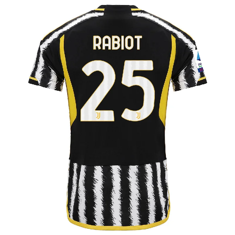 Men's Limited - Release American Football Jerseys of Rookie Stars for Early Adopters and Fansadidas Rabiot Juventus Home Jersey w/ Serie A Patch 23/24 (Black/White) Men's Limited - Release American Football Jerseys of Rookie Stars for Early Adopters and Fansadidas Rabiot Juventus Home Jersey w/ Serie A Patch 23/24 (Black/White)