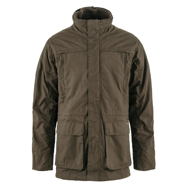 Fleece - lined men jackets for cold - weather commutingFjallraven Barents 3 in 1 Hydratic Jacket Dark Olive Fleece - lined men jackets for cold - weather commutingFjallraven Barents 3 in 1 Hydratic Jacket Dark Olive