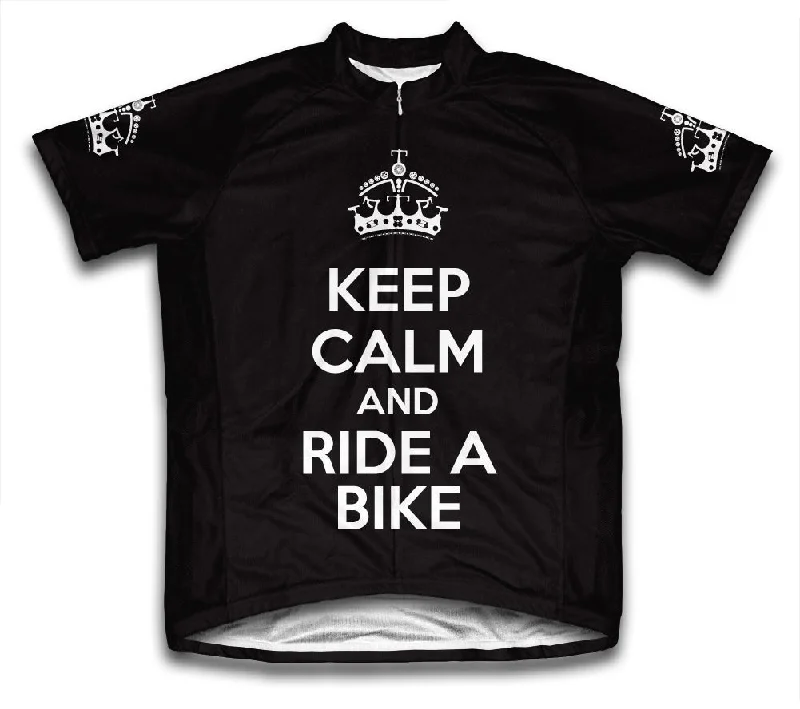 Men's Authentic Soccer Jerseys of National Teams for International Football EventsKeep Calm and Ride a Bike Black Cycling Jersey Men's Authentic Soccer Jerseys of National Teams for International Football EventsKeep Calm and Ride a Bike Black Cycling Jersey