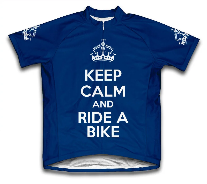 Men's Vintage American Football Jerseys of Legendary Teams for Collectors and FansKeep Calm and Ride a Bike Dark Blue Cycling Jersey Men's Vintage American Football Jerseys of Legendary Teams for Collectors and FansKeep Calm and Ride a Bike Dark Blue Cycling Jersey