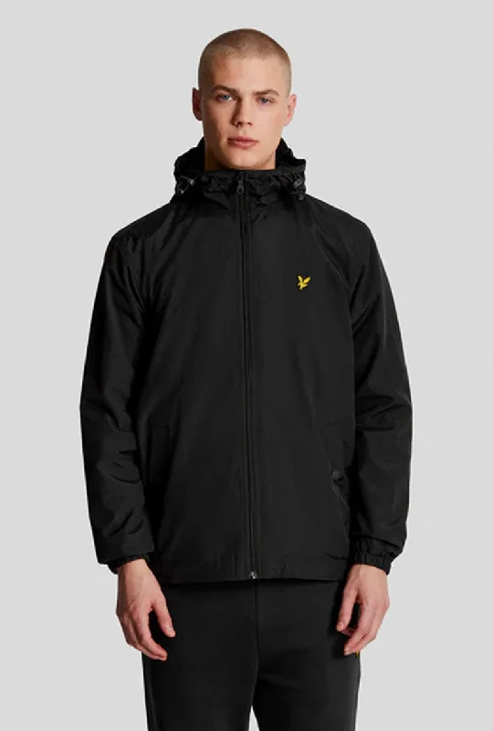Men jackets with a built - in hood that can be stowed away when not in useLYLE AND SCOTT ZIP THROUGH HOODED JACKET Men jackets with a built - in hood that can be stowed away when not in useLYLE AND SCOTT ZIP THROUGH HOODED JACKET