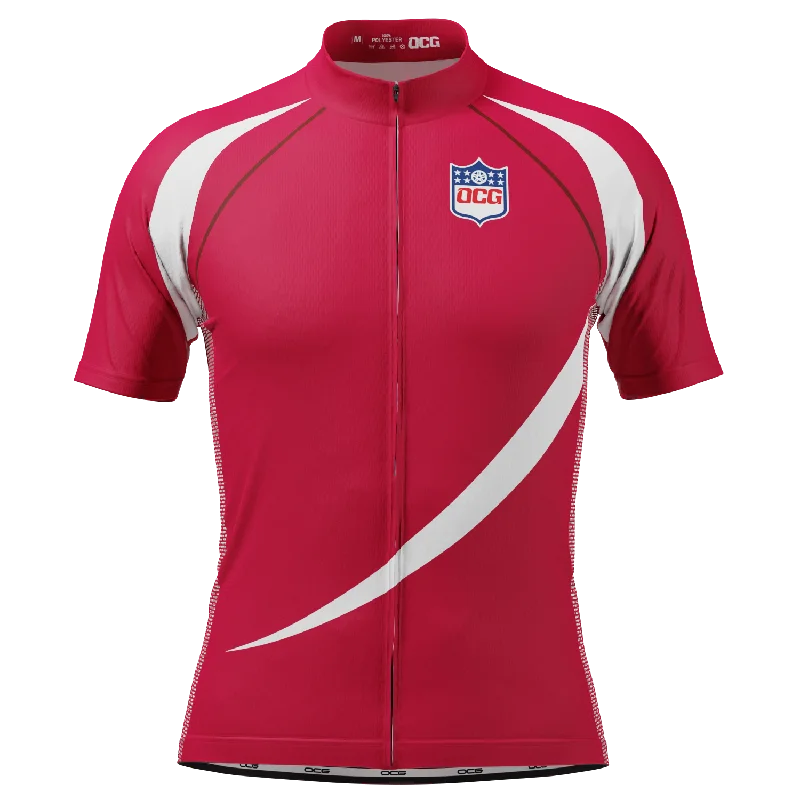 Men's Cycling Jerseys with Reflective Stripes for Safe and Stylish Rides at NightMen's Arizona Football Short Sleeve Cycling Jersey Men's Cycling Jerseys with Reflective Stripes for Safe and Stylish Rides at NightMen's Arizona Football Short Sleeve Cycling Jersey