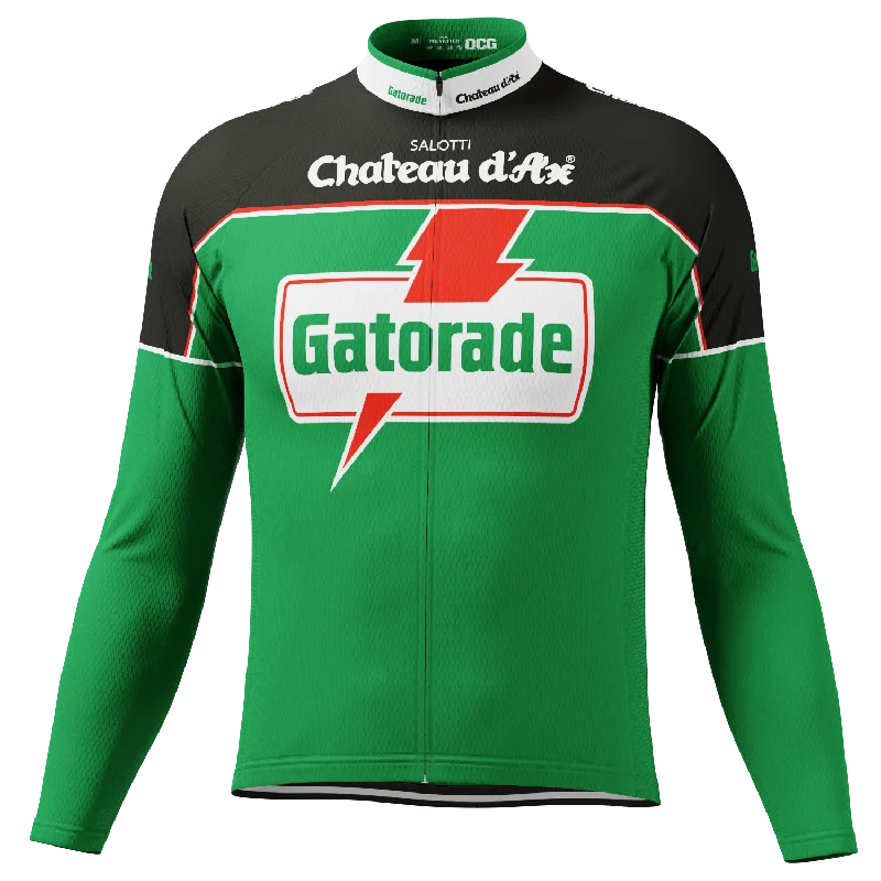 Men's Moisture - Wicking Lacrosse Jerseys with Mesh Panels for Optimal Performance on the FieldMen's Bolt Team Retro Long Sleeve Cycling Jersey Men's Moisture - Wicking Lacrosse Jerseys with Mesh Panels for Optimal Performance on the FieldMen's Bolt Team Retro Long Sleeve Cycling Jersey