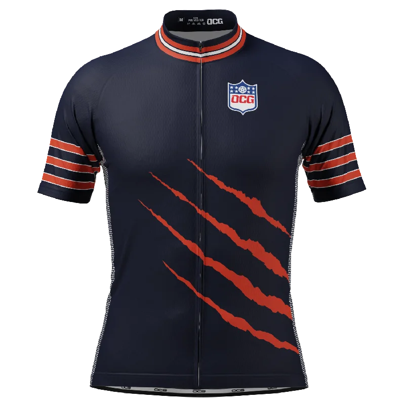 Men's Moisture - Wicking Lacrosse Jerseys with Mesh Panels for Optimal Performance on the FieldMen's Chicago Football Short Sleeve Cycling Jersey Men's Moisture - Wicking Lacrosse Jerseys with Mesh Panels for Optimal Performance on the FieldMen's Chicago Football Short Sleeve Cycling Jersey